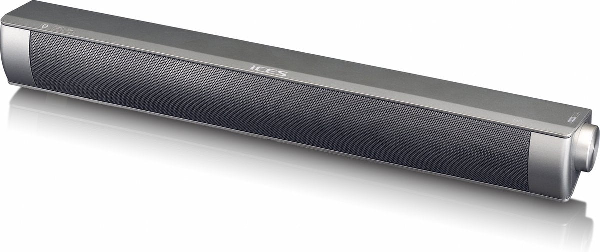 Ices Soundbar voor TV - Compact model - ISB-020 - Grijs •