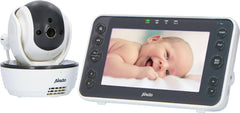 Alecto DVM200XL - Babyfoon met Camera - Groot scherm - Op afstand Beweegbaar - Wit