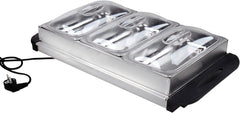 Warmhoudplaat - Buffetwarmer - Chafing Dish - Zilver - Jago
