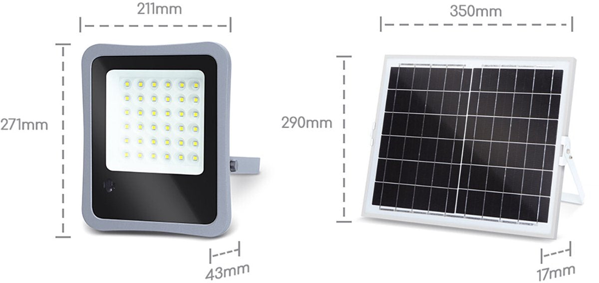 Aigostar LED Buitenlamp - Schijnwerper - Buitenverlichting - 100W