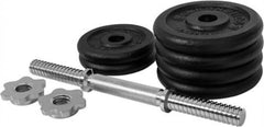 Gyronetics Dumbell - 15 kg - Gietijzer - Verstelbaar in gewicht