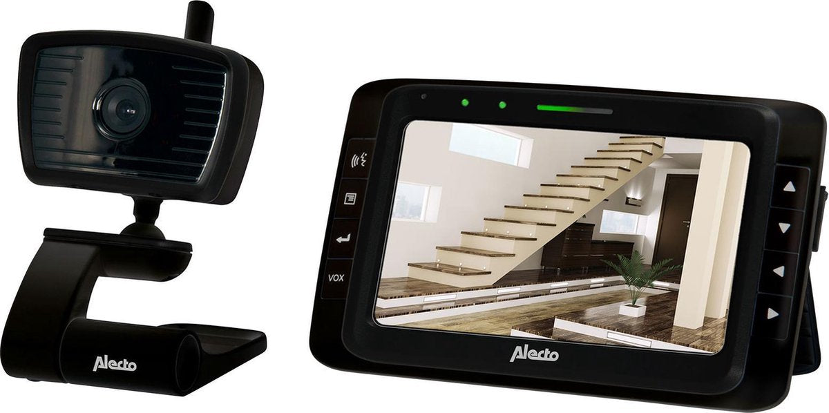 Alecto AVM-500 Bewakingscamera met monitor - Zwart