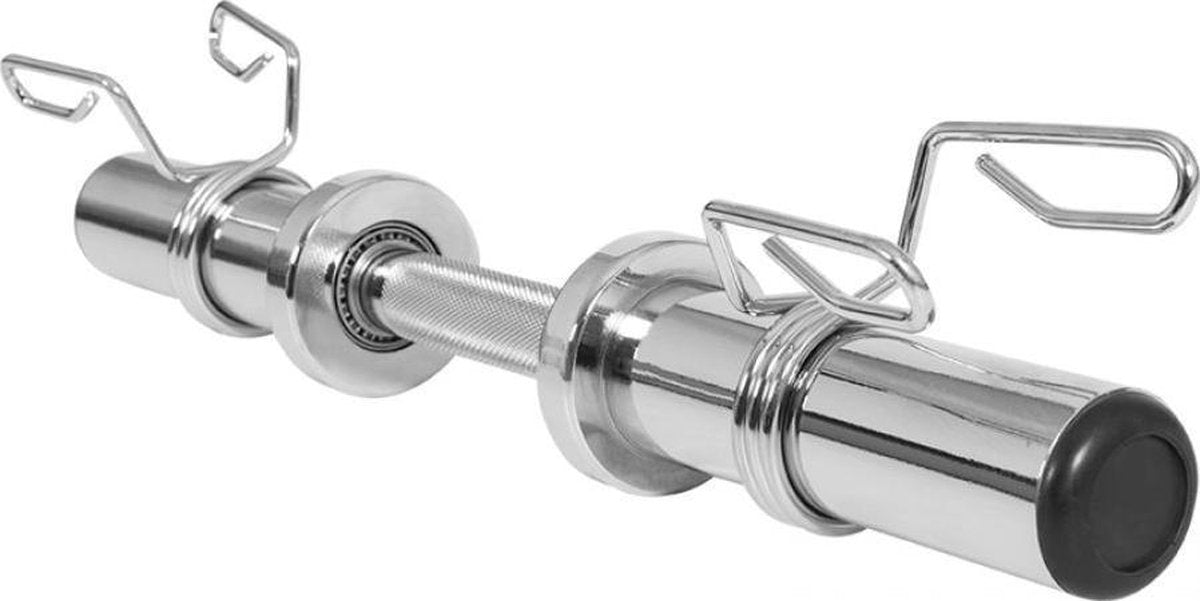 Gorilla Sports Olympische Dumbbellstang - Halter - 50 mm - Incl. Veersluitingen