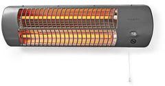 Nedis Badkamer verwarming - 1200 W - 2 Verwarmingsmodi - X4 - Grijs