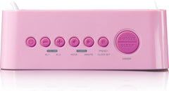 Wekkerradio - Digitale wekker - Alarmklok - Roze - Lenco - CR-205PK •