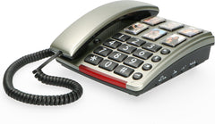 Profoon TX-560 Big Button Telefoon - Bel direct je meest dierbare en met Geluidsversterking (24dB) •