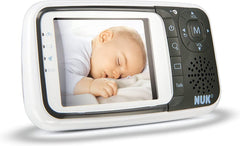 NUK Control + Babyfoon met camera - Spraakfunctie -  Wit