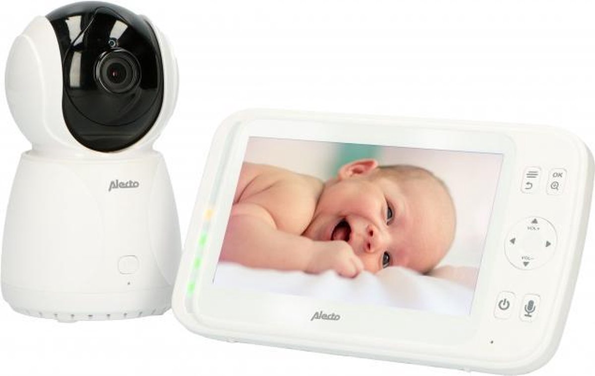Alecto DVM-275 - Babyfoon met camera - Temperatuurweergave - Wit