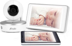 Alecto DIVM-550 Babyfoon met camera - Wit/Zilver