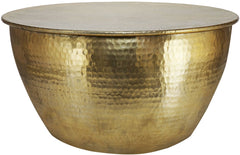 Salontafel rond - Ø 59x30,5 cm - Goud - WOMO-DESIGN
