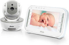 Alecto DVM200GS - Babyfoon met camera - Temperatuurweergave - Op afstand beweegbaar - Grijs