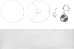 Hanglamp Industrieel - Hanglampen - Eetkamer - Woonkamer - Wit - Aigostar