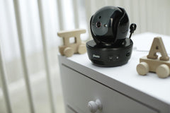Alecto DVM200BK - Babyfoon met camera - Temperatuurweergave - Op afstand beweegbaar - Zwart