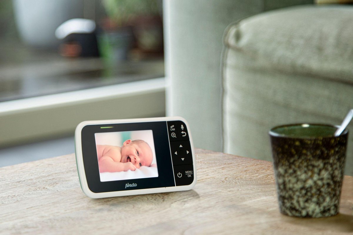 Alecto DVM135 - Babyfoon met camera - Temperatuurweergave - Wit