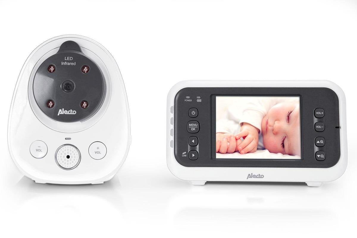Alecto DVM-77 - Babyfoon met camera - Temperatuurweergave - Wit