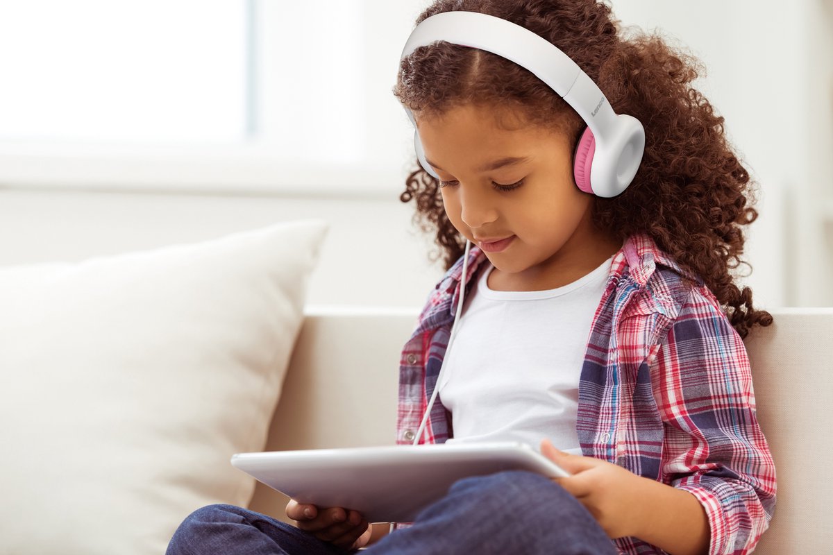 Lenco HP-010PK - Hoofdtelefoon voor Kinderen - Volumebegrenzer op 85dB - Roze