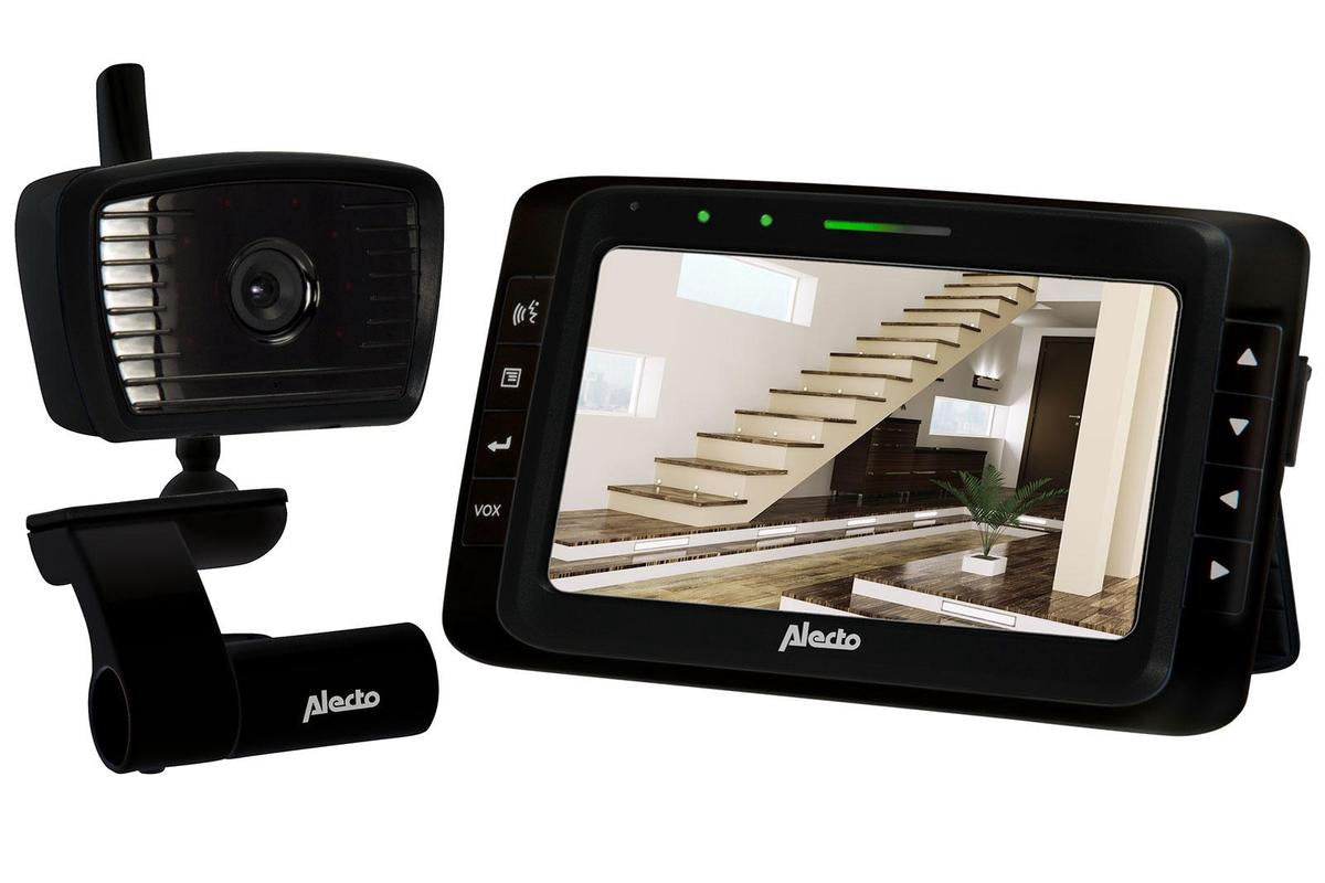 Alecto AVM-500 Bewakingscamera met monitor - Zwart
