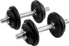 Halterschijven - Halterset- 30 mm - Gietijzer - 20 kg - ScSPORTS®