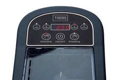 Trebs Elektrische Pastamachine - Volautomatische Pastamaker - Inclusief Pastavormen en Accessoires - 99333 - Grijs •