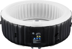 AREBOS Bubbelbad Voor 6 personen - Hottub Ø 208 cm - met Accessoires - met LED