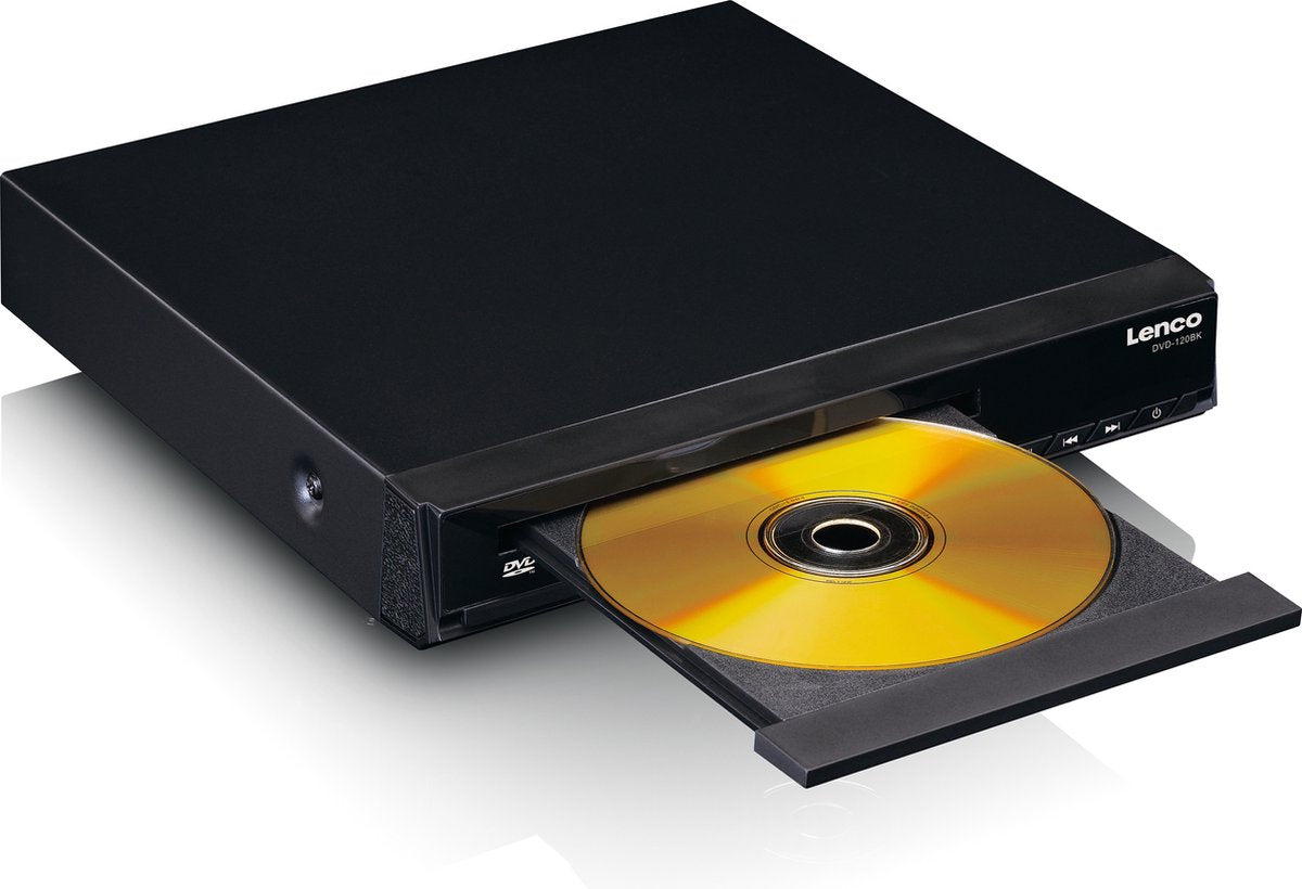LENCO DVD-120BK - DVD-speler met HDMI en Afstandsbediening •