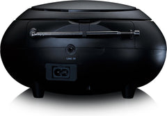 Lenco Radio op Batterijen - Draagbare Radio met DAB FM en Bluetooth - SCD-341BK - Zwart •