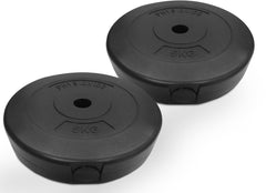 Halterschijven - Halter gewichten - 30 mm - 2x5 kg - Physionics®