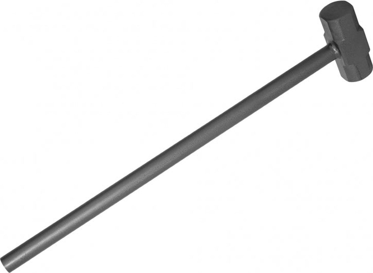 Gorilla Sports Gewichthamer - Sledge Hammer - Fitnesshamer - Crossfit - Gietijzer met rubber coating - 6 kg