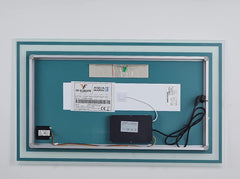 Badkamerspiegel met verlichting - Wandspiegel - 50x70 cm - Aquamarin