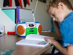 Lenco SCD-971 - Draagbare radio met cassette speler - Kids •