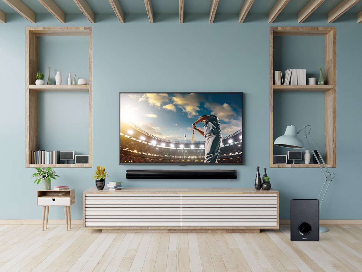 Lenco SBW-801BK - Soundbar voor TV - Met Subwoofer - Bluetooth - Zwart •