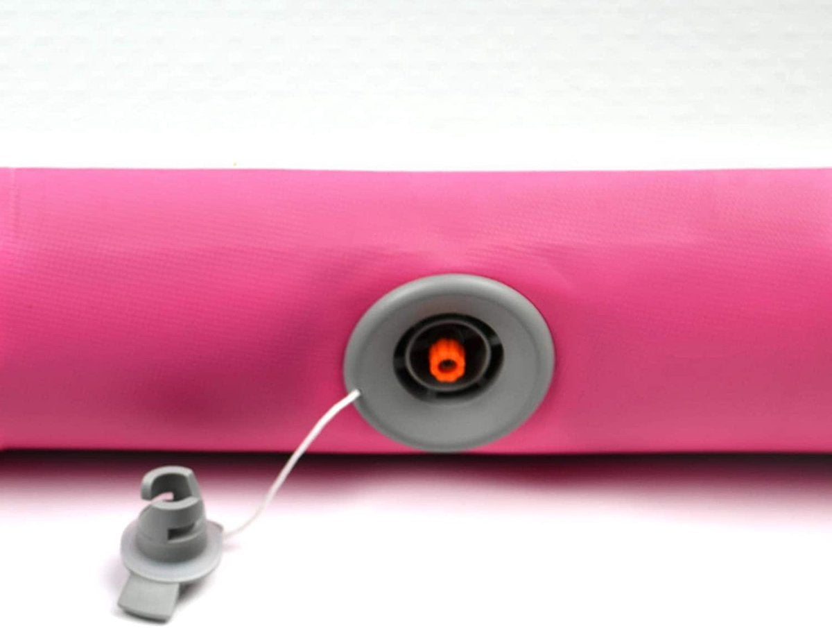 Opblaasbare PVC gym mat,  3 x 1m, met elektrische luchtpomp, gymnastiekmat, trainingsmat, fitnessmat