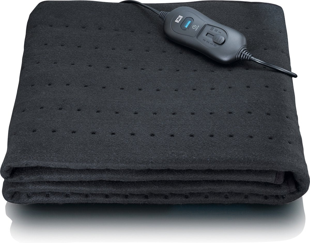 Melissa Elektrische Onderdeken - Warmtedeken 150 x 80 cm - 16760050 - Zwart •
