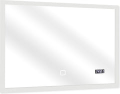 Badkamerspiegel met verlichting - Wandspiegel - 80x60 cm - Jago