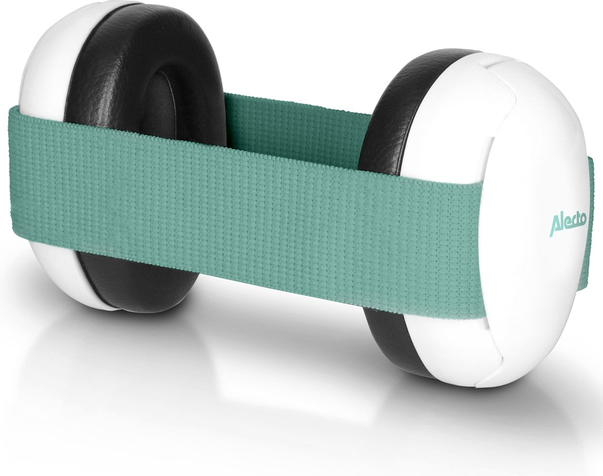 Alecto BV-72 - Gehoorbeschermer voor Baby en Peuter - Baby Groen •