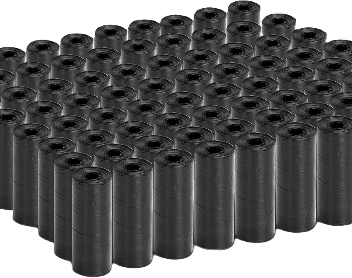 Hondenpoepzakjes - 1080 stuks - Zwart - Nobleza