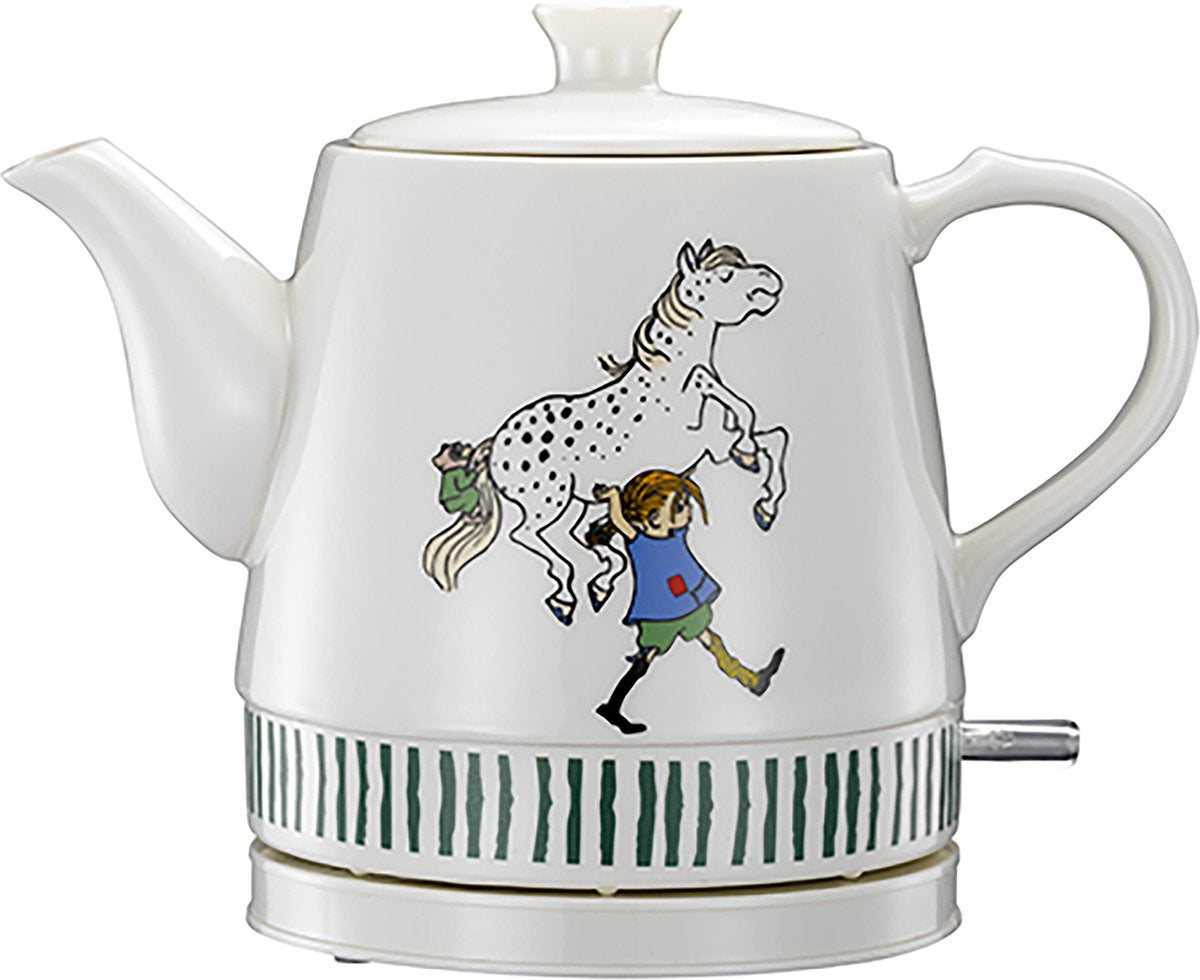 Pippi Langkous keramische Waterkoker - 0,8 Liter - Retro - 20130002 - Pippi & Witje design •
