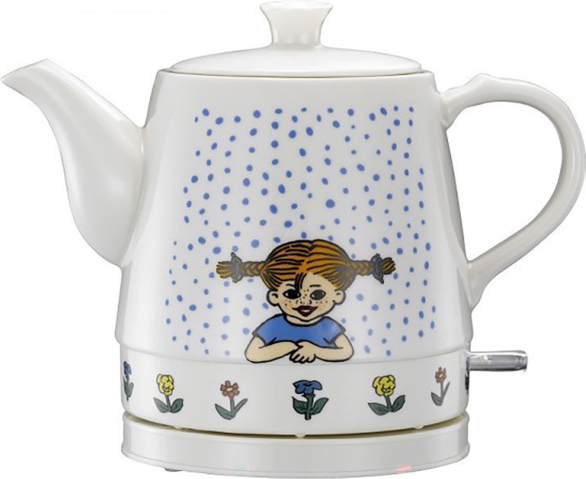 Pippi Langkous keramische Waterkoker - 0,8 Liter - Retro - 20130001 - Pippi design •