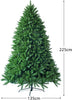 Kerstboom - Kunstkerstboom - 225 cm - Met standaard - COSTWAY
