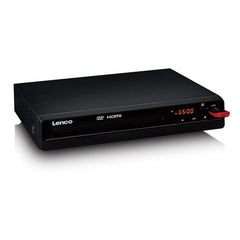 Lenco DVD-121BK – dvd-speler, USB, HDMI, composietvideo, zwart •