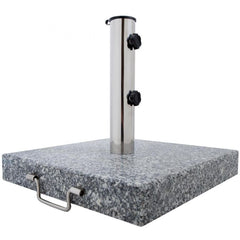 Parasolvoet - Parasolstandaard - Graniet - 30 kg - Grijs - Anaterra