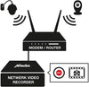Alecto DVB -100 Netwerk Video Recorder Wifi camerabeelden opslaan en Eenvoudig te koppelen / Zwart