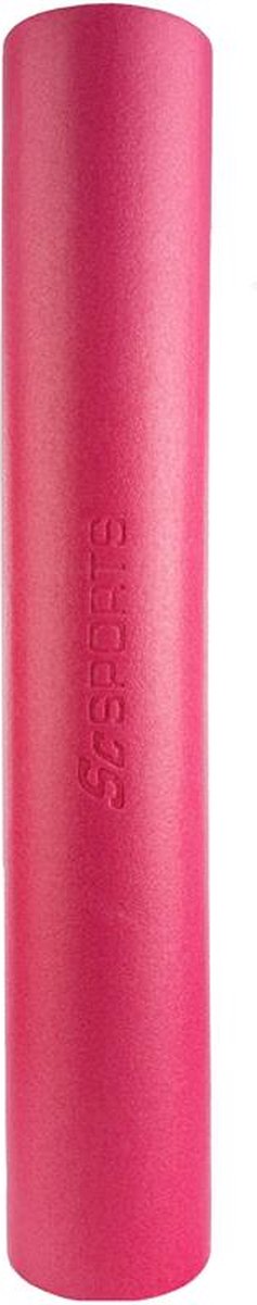 ScSPORTS® Yoga massage roller, Foam roller, Yoga roller, 90 x 15 cm, roze