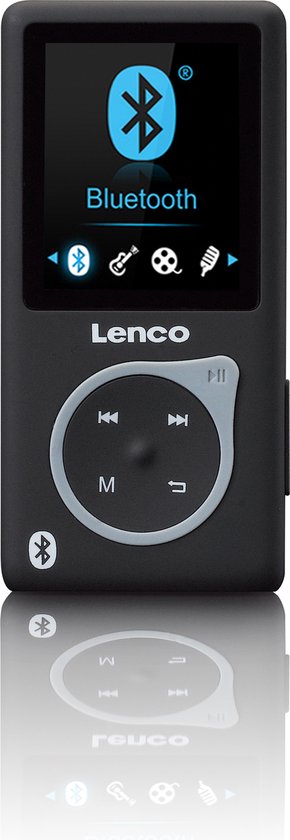 Lenco MP-208 - MP3/MP4 Speler - Zwart