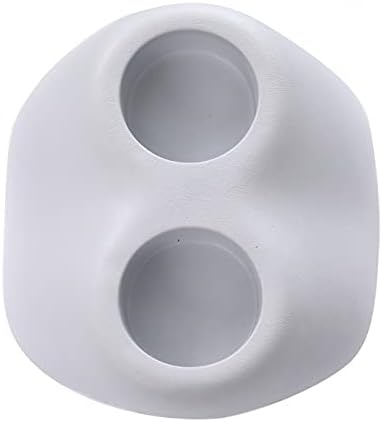 Arebos Comfort-set met 2 nekkussens + bekerhouder voor whirlpool, wit, 100% waterdicht, ergonomisch gevormd, PU-schuim