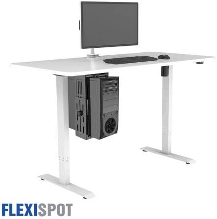 PC houder - CPU houder - computer houder - Zilver - FLEXISPOT