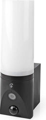 Nedis SmartLife Beveilligingscamera – Wi-Fi – Full HD 1080p – Buitenverlichting – Waterdicht – Bewegingssensor – Nachtzicht – Zwart