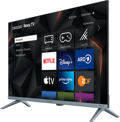 Coocaa 55R5GY, 139,7 cm (55"), 3840 x 2160 Pixel, LED, Smart-TV, WLAN, Schwarz