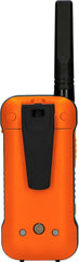 Alecto FR300OE - Walkie Talkie met bereik tot 10 km - Waterdicht - Set van 2 stuks - Oranje •
