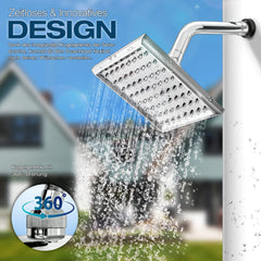 tillvex Zonnedouche, 40 liter, incl. beschermkap, tuindouche op zonne-energie, warm water, zwembaddouche, camping, zonder stroomaansluiting, met kraan en regendouchekop, aansluiting voor tuinslang, zwart/zilver